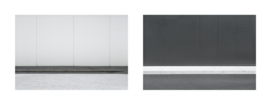 Installazione, Spazio #9314 e Spazio #9777, 2019. Serie “C’è SPAZIO per tutti”. Fotografie digitali, stampe Fine art realizzate da Stefano Ciol, 50 x 75cm each